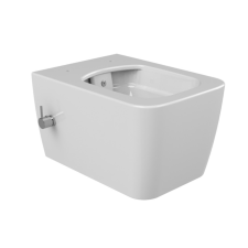 CeraStyle HERA fali WC - MATT FEHÉR - BEÉPÍTETT bidé funkcióval - perem nélküli - mély öblítés szaniter