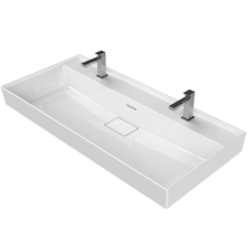  CeraStyle SHARP mosdó 100 cm - dupla csaplyukas porcelán 100x48 cm szaniter