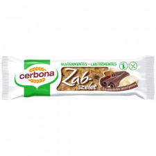 Cerbona Cerbona gluténmentes étcsokoládés-marcipános zabszelet 40 g reform élelmiszer