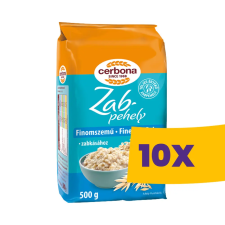 Cerbona Finomszemű zabpehely 500g (Karton - 10 db) reform élelmiszer