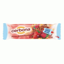 Cerbona Müzliszelet 20 g piros gyümölcsös reform élelmiszer