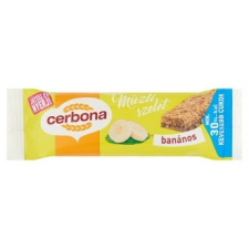 CERBONA MÜZLISZELET BANÁNOS 20 g reform élelmiszer