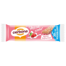 Cerbona müzliszelet epres joghurt bevonattal - 20g csokoládé és édesség