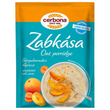 Cerbona Sárgabarackos zabkása, hozzáadott cukor nélkül, édesítőszerrel 50 g reform élelmiszer