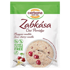  Cerbona Zabkása GM Meggyes-vaníliás gluténm., lakt.m. 50g reform élelmiszer