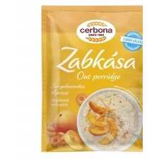 Cerbona Zabkása sárgabarackos-sárgarépás Hozzáadott Cukor Nélkül 50 g 50 g reform élelmiszer
