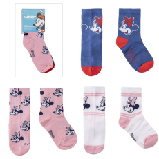 Cerda 3 pár zokni készlet, 23-26 EU méret, Cerda, Minnie Mouse