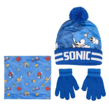 Cerda Sonic karaktersapka, kesztyű és gallér készlet gyerekeknek gyerek sapka