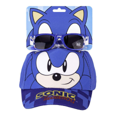 Cerda Sonic licencsapka és szemüveg szett