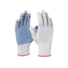  Cérnakesztyű pöttyözött csúszásbiztos 9-es POLI FLEX N