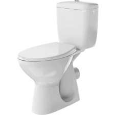 Cersanit Basic monoblokk WC garnitúra, monoblokk WC szett hátsó kifolyású fürdőkellék