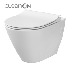  Cersanit City Oval CleanOn perem nélküli fali wc (K35-025) szaniter