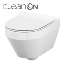  Cersanit Crea CleanOn perem nélküli ovális fali wc (K114-015) szaniter