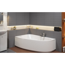 Cersanit Joanna New aszimmetrikus kád jobbos 140x90+láb 3/9 KÉSZLET EREJÉIG! kád, zuhanykabin