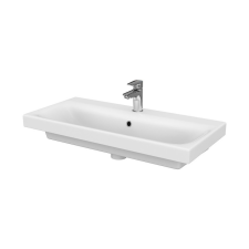 Cersanit Moduo mosdótál 80x38 cm négyszögletes fehér K116-012 fürdőkellék