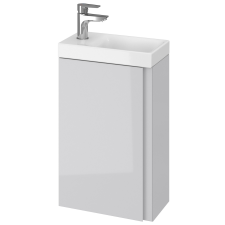 Cersanit Moduo szekrény 39x21.5x59 cm Függesztett, mosdó alatti szürke S929-013 fürdőszoba bútor