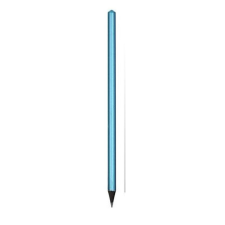  Ceruza, metál kék, aqua kék SWAROVSKI® kristállyal, 14 cm, ART CRYSTELLA® ceruza