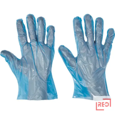 CERV DUCK BLUE kesztyű PE kék 100db HG