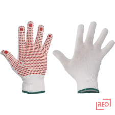 CERV GANNET kötött nylon, PVC pöttyök védőkesztyű