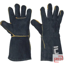 CERV SANDPIPER BLACK bőrkesztyű