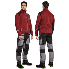 Cerva Boyer Kardigán Piros - 2XL