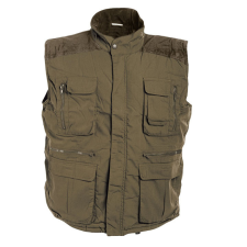 Cerva Davida bélelt mellény zöld munkaruha