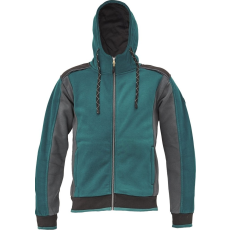 Cerva Dayboro Kapucnis Munkás Pulóver Petrolkék - 4XL