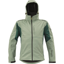 Cerva Dayboro Softshell Munkáskabát Szürkés Zöld - M férfi kabát, dzseki