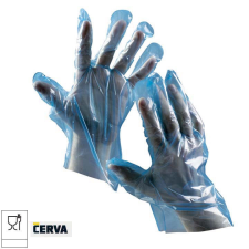 Cerva DUCK BLUE PE kesztyű 500 darab/doboz kék védőkesztyű