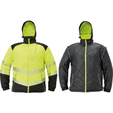 Cerva f.a. KNOXFIELD PROFI HI-VIS 4in1 dzseki sárga (C030105427000x) láthatósági ruházat