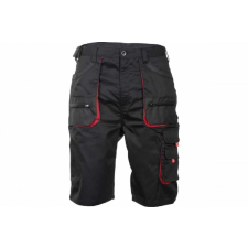 Cerva FF Carl Be-01-009 Munkás Rövidnadrág Fekete/Piros - 64 munkaruha