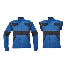 Cerva MAX NEO  kabát  levehető ujjakkal királykék munkaruha