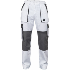 Cerva Max Summer nyári munkavédelmi nadrág fehér/szürke színben