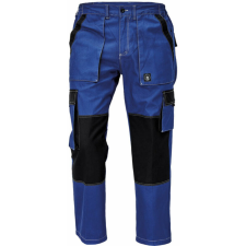 Cerva Max Summer nyári munkavédelmi nadrág kék/fekete színben munkaruha