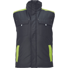 Cerva Max Vivo Munkás Mellény Fekete/Sárga - XL