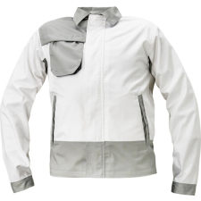 Cerva Montrose munkavédelmi dzseki fehér/szürke színben munkaruha