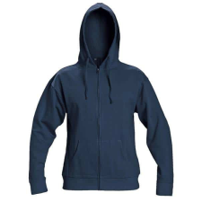 Cerva NAGAR csuklyás polóver (navy, XL) munkaruha