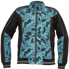 Cerva Neurum Terepmintás Munkáskabát petrol kék - 60