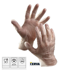 Cerva RAIL vinyl kesztyű élelmiszerhez védőkesztyű