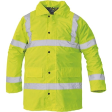 Cerva SEFTON bélelt HiVis kabát (HV sárga, XL)