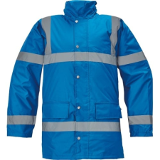 Cerva SEFTON bélelt HiVis kabát (royal kék, L) láthatósági ruházat