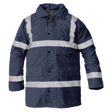Cerva SEFTON Jól láthatósági télikabát sötétkék láthatósági ruházat