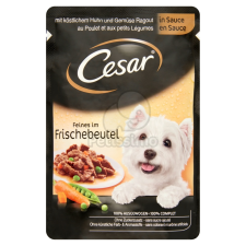  Cesar alutasakos eledel csirkével és zöldséges raguval 100 g kutyaeledel