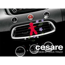  Cesare autóillatosító – szellőzőrácsra rögzíthető, piros figura JCESBS06 illatosító, légfrissítő