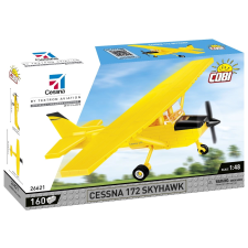  Cessna 172 Skyhawk építőkészlet sárga makett