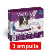 CEVA Vectra 3D XS Spot-On - 3db ampulla 10- 25 kg-os kutyáknak