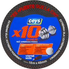 Ceys professzionális szalag rendkívül tartós 18 m × 48 mm ragasztószalag és takarófólia