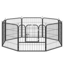  Cézár Kutya Kennel - Fém - 79cm szállítóbox, fekhely kutyáknak