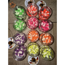 CFB 2in1 Fluo oldódó Wafters 20 g - Eper Tintahal - Fehér Piros - Választható Méret bojli, aroma