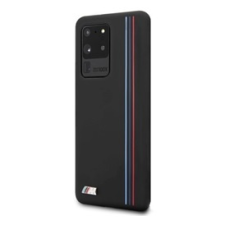 Cg mobile BMW Stripes M szilikon telefonvédő (ultravékony) FEKETE | BMHCS69SIVTBK tok és táska
